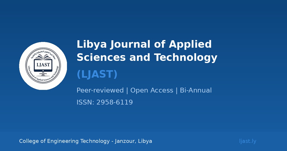 Archives | Libya Journal of Applied Sciences and Technology
